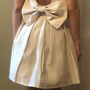 Cream dress for wedding or special occasion
